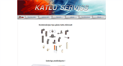 Desktop Screenshot of katluserviss.lv